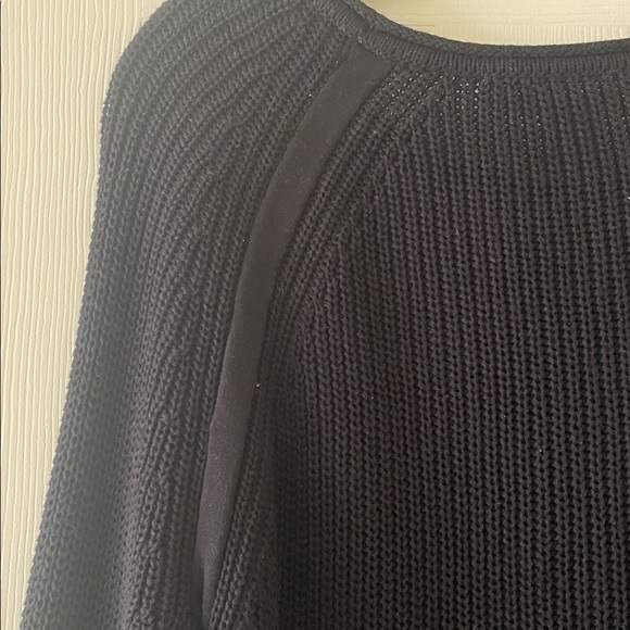 Workshop BLACK 100% cotton pullover sweater size L - Picture 5 of 9